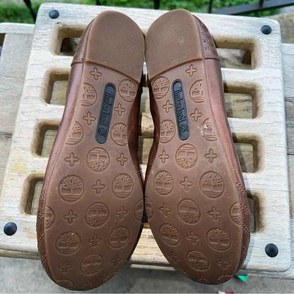 Timberland Earthkeepers Ellsworth Ballerina Women Shoes Sz 7.5M Leather - Picture 9 of 11